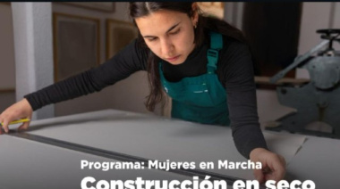 Se abre inscripciones al curso de Construcción en Seco del programa “Mujeres en Marcha”