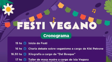 Nueva edición del Festi Vegano en la Casa de la Mujer
