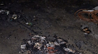 El Municipio no descarta que haya sido intencional el principio de incendio