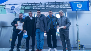 Inauguración del sanatorio y respaldó a la conducción de la UOM