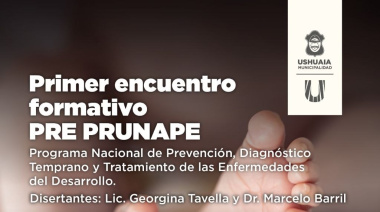Primer encuentro formativo del programa PRUNAPE
