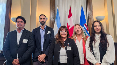 Castillo presentó el potencial hidrocarburífero fueguino ante referentes del sector energético internacional