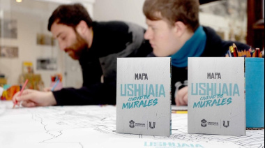 La Municipalidad presentó el mapa “Ushuaia, Ciudad de Murales”