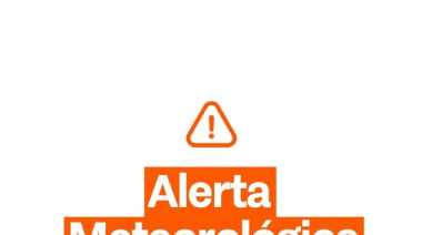 Alerta amarilla por lluvias intensas a partir de la medianoche del sábado