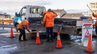 Tareas de Recuperación Vial en distintos sectores de la ciudad