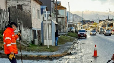 Se continúa con los trabajos de reparación vial en época invernal