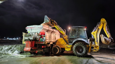 Se continúa con el operativo invierno tras las intensas nevadas