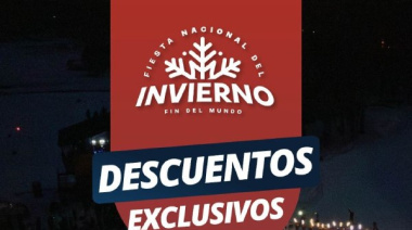 Impulsan importante programa de descuentos para la Fiesta Nacional del Invierno