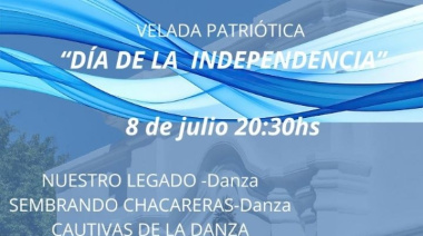 La Municipalidad de Ushuaia acompañará la 23° Edición de la “Velada Patriótica”