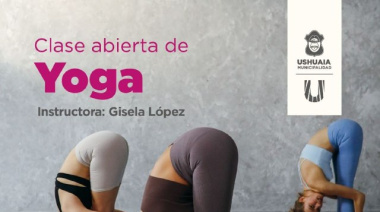 La Municipalidad invita a participar de una clase abierta de yoga