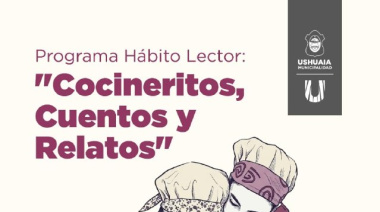 El programa Hábito Lector: cocineritos, cuentos y relatos abre sus inscripciones