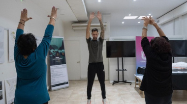 Casa Ushuaia realizó un nuevo encuentro del taller de movilidad articular