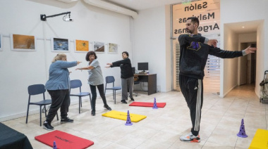 Nueva jornada del taller de movilidad para jubilados y jubiladas