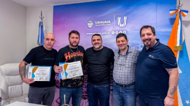 Vuoto recibió a gaspar Benegas y Matías mera y destacó el acceso a la cultura como un derecho de todos y todas