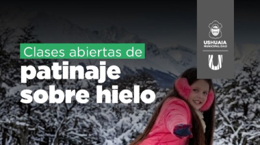 La Municipalidad invita a participar de las clases abiertas de patinaje sobre hielo