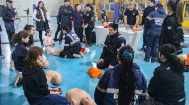 Más de 80 personas participaron de una capacitación en RCP y Primeros Auxilios