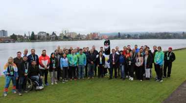 Lanzamiento de los Juegos de la Araucanía en Chile