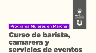 Abren las inscripciones a la capacitación gratuita en barista, camarera y servicios de eventos