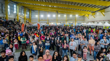 Alrededor de 2000 niños y niñas disfrutaron de la kermesse del mes de las infancias en toda la Provincia