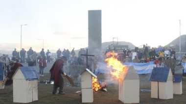 La Municipalidad de Ushuaia acompañó el acto en conmemoración del 214° Aniversario del Éxodo Jujeño