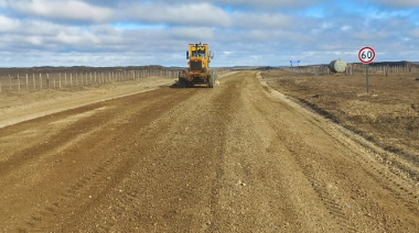Se trabaja en la Ruta 7 y solicita cuidado mutuo de los caminos