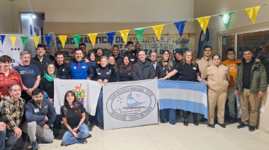Lanzamiento del XXXV Raid Náutico Internacional de Tierra del Fuego