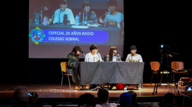 La radio del Colegio Sobral celebró sus 20 años con una transmisión en vivo