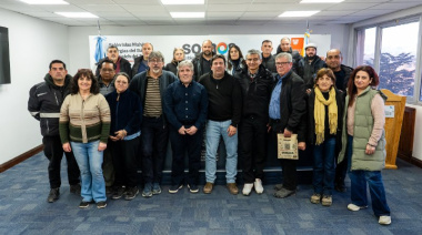 Se recibió a representantes de la Federación Argentina de trabajadores viales