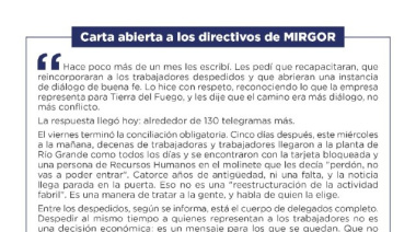 “Esto no es reestructurar, es castigar a los trabajadores”