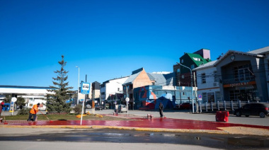 Tareas de limpieza y puesta en valor en distintos puntos de Ushuaia