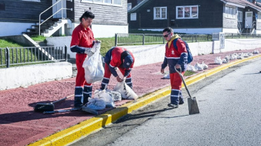 Realizan trabajos de embellecimiento y mantenimiento en distintos espacios de la ciudad