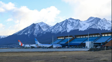 Como balance de una buena temporada invernal, Ushuaia registró un agosto récord en pasajeros