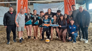 Los Juegos Fueguinos consagraron a sus campeones provinciales de vóley playa