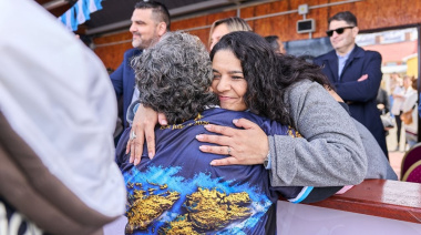 Garay destacó el acompañamiento de la comunidad y el trabajo de los empleados municipales