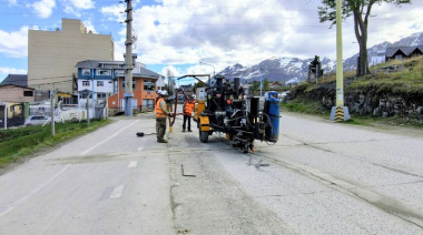 Se realizó trabajos de bacheo, mantenimiento y embellecimiento urbano