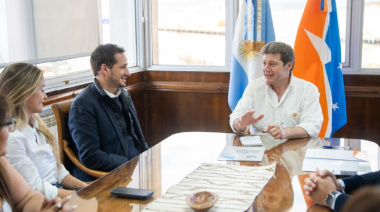 Melella firmó con el FAMP el acuerdo para incrementar la capacidad de producción de agua potable de Ushuaia