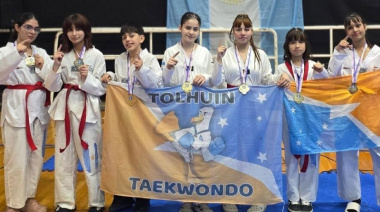 Siete medallas de oro para Tolhuin en el Panam Series Patu-12