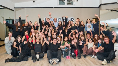 Vuoto visitó la academia Ritmo Sur y el municipio acompañará a sus bailarines en una competencia nacional