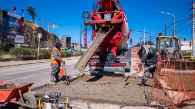 Ushuaia mantiene un amplio frente de obras en ejecución
