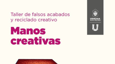 La Municipalidad invita a participar de talleres de pintura y reciclado creativo