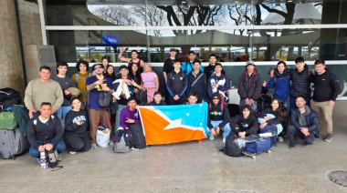 33 deportistas fueguinos ya están en buenos aires para competir en los JAUR
