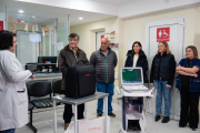 El Hospital de Río Grande incorporó un nuevo ecógrafo donado por Estancia Sara