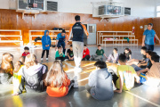 Niños, Niñas y Adolescentes disfrutan de las actividades educativas de Invierno TDF