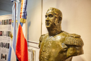 Se acompañó la inauguración de la “XVIII muestra del libertador en Ushuaia”