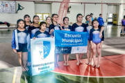 Las gimnastas de la Escuela Municipal de Gimnasia Artística brillan en los Juegos Fueguinos