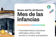 Habrá actividades lúdicas para infancias en el Museo del fin del mundo