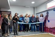 Se inauguró la primera cancha de tejo techada en el marco del mes de los jubilados y jubiladas