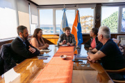 Melella se reunió con representantes del Sindicato de Petróleo y Gas Privado