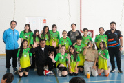 Se realizó un encuentro provincial de mini vóley en Tolhuin