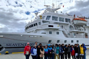 Inició el ciclo de visitas escolares a cruceros antárticos